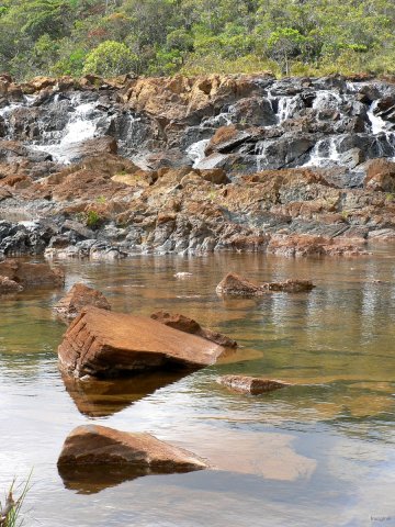 73- La riviere bleue a Prony 